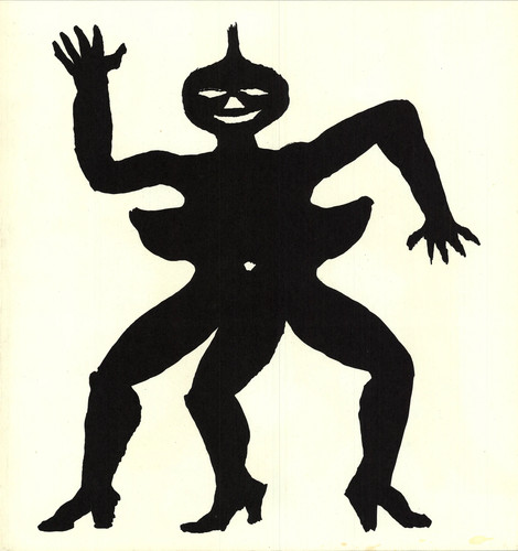 Alexander calder three legged - three,